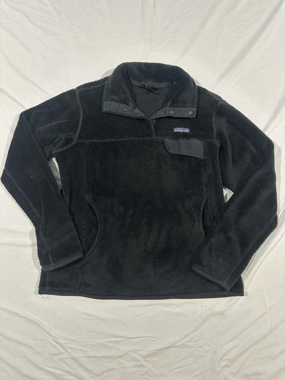 Patagonia Women's Re-Tool Snap-T Fleece Pullover Black